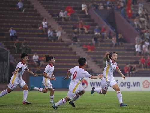U20 nữ Việt Nam vào vòng chung kết châu Á


